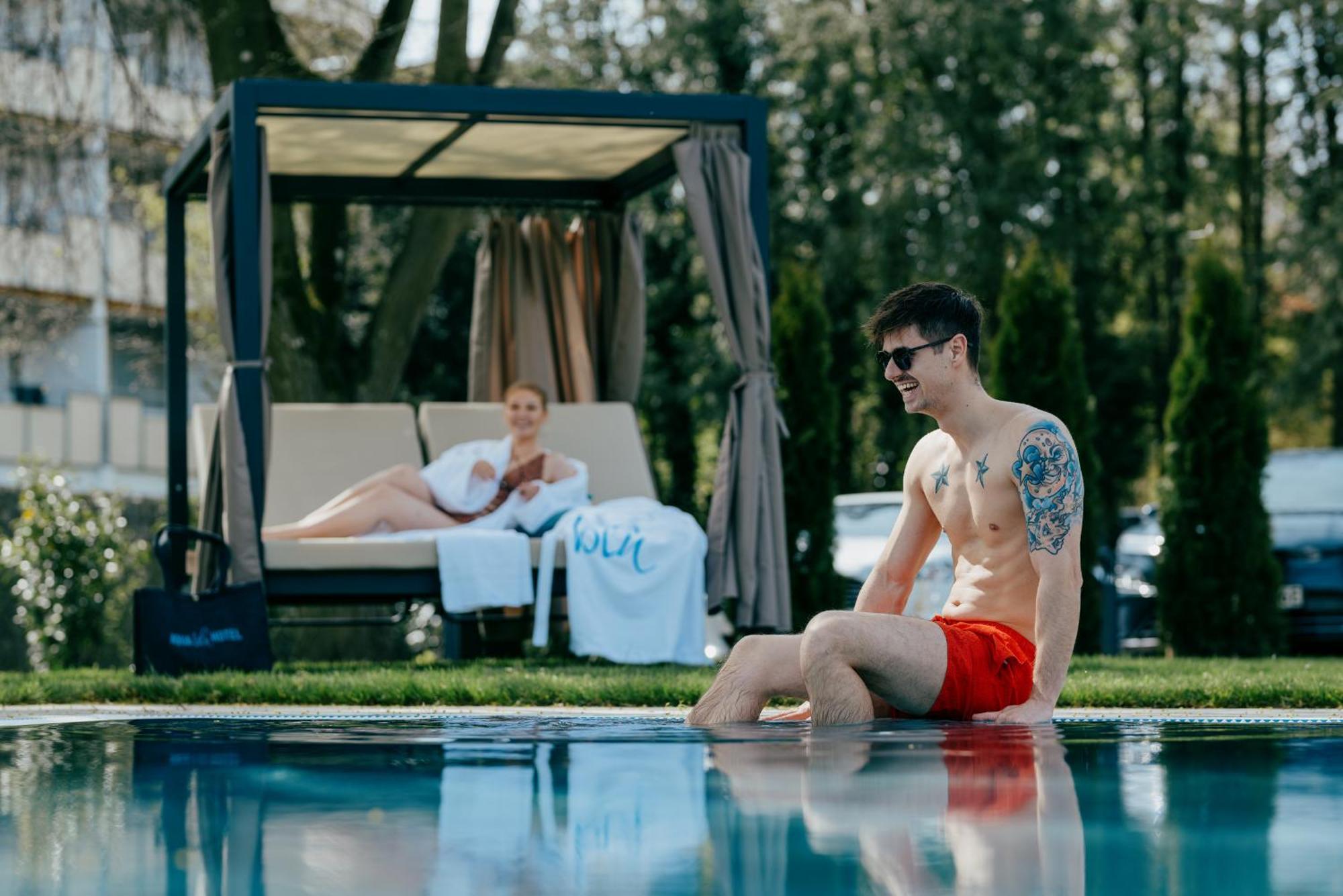 באד פיסינג Aqua Blu Hotel מראה חיצוני תמונה