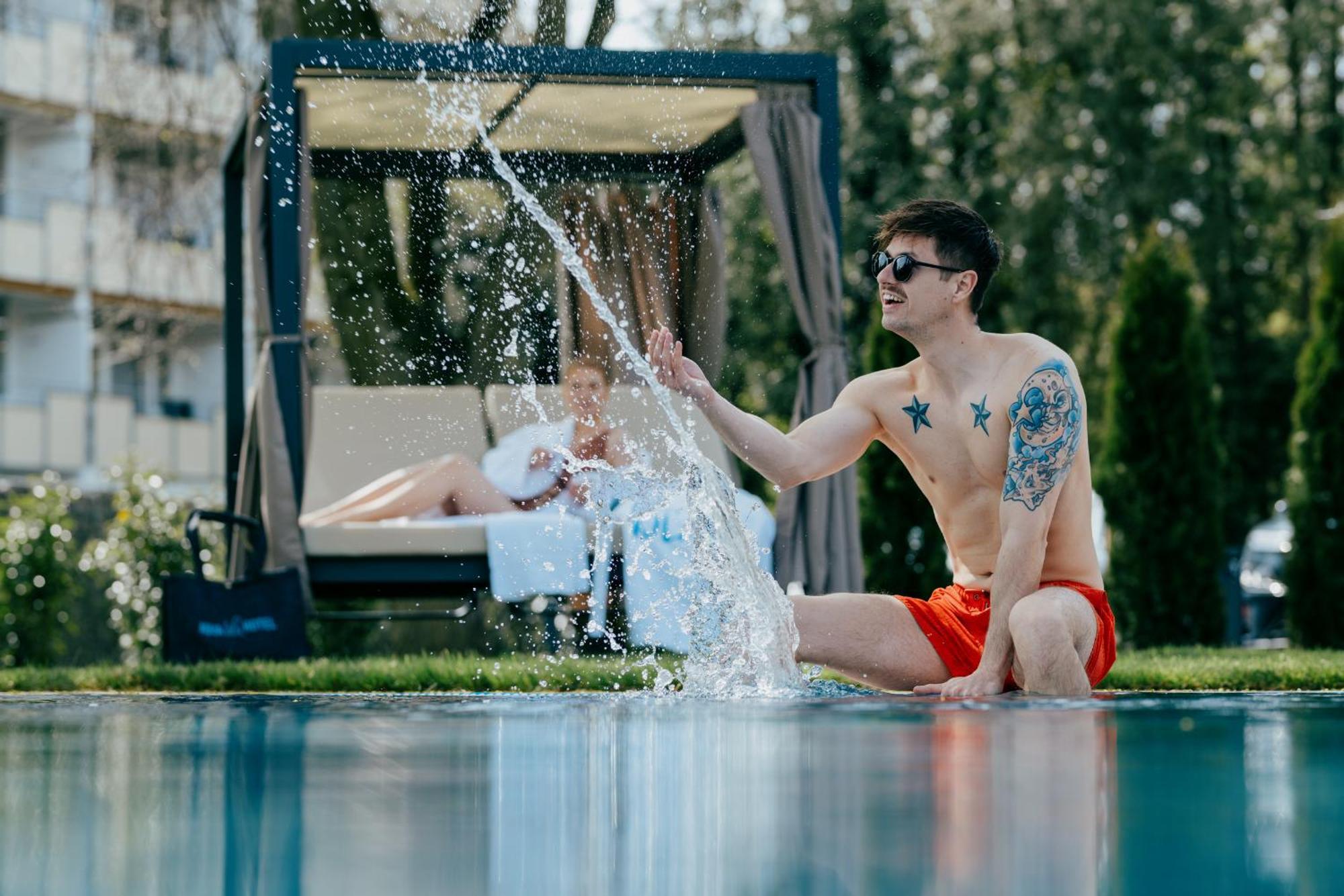 באד פיסינג Aqua Blu Hotel מראה חיצוני תמונה